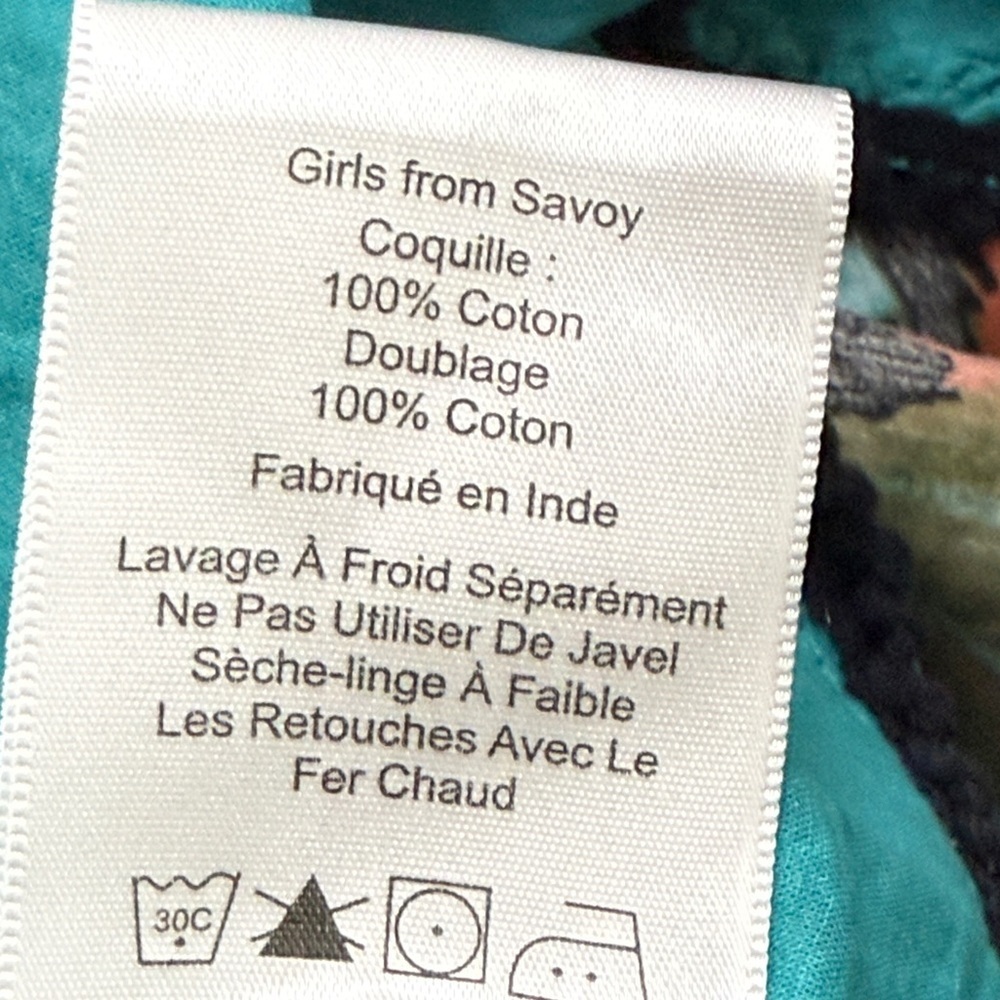 Anthropology girls from savoy Elegant Kids Formal Dress in Teal and Coral - Picture 16 of 16